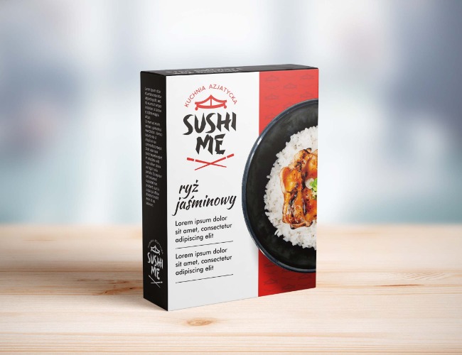 Projektowanie logo dla firm,  Logo marki SushiMe, logo firm - sushime